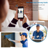 720P HD WiFi Video Doorbell Smart Home & Security - Tophatter Daily Deals