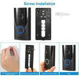 720P HD WiFi Video Doorbell Smart Home & Security - Tophatter Daily Deals