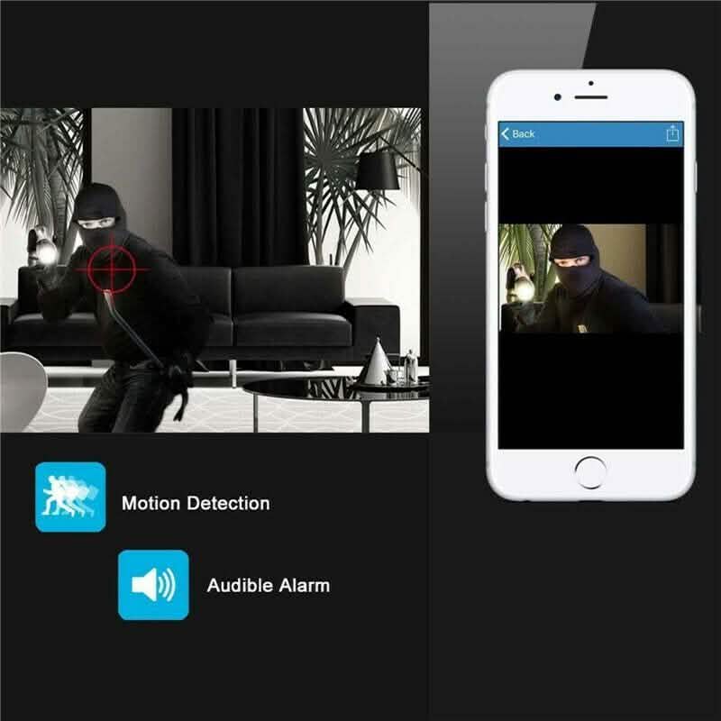 720P WiFi IP Camera Motion Detection Smart Home & Security - Tophatter Daily Deals