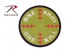 Rothco One Shot One Kill Morale Patch - Tophatter Daily Deals