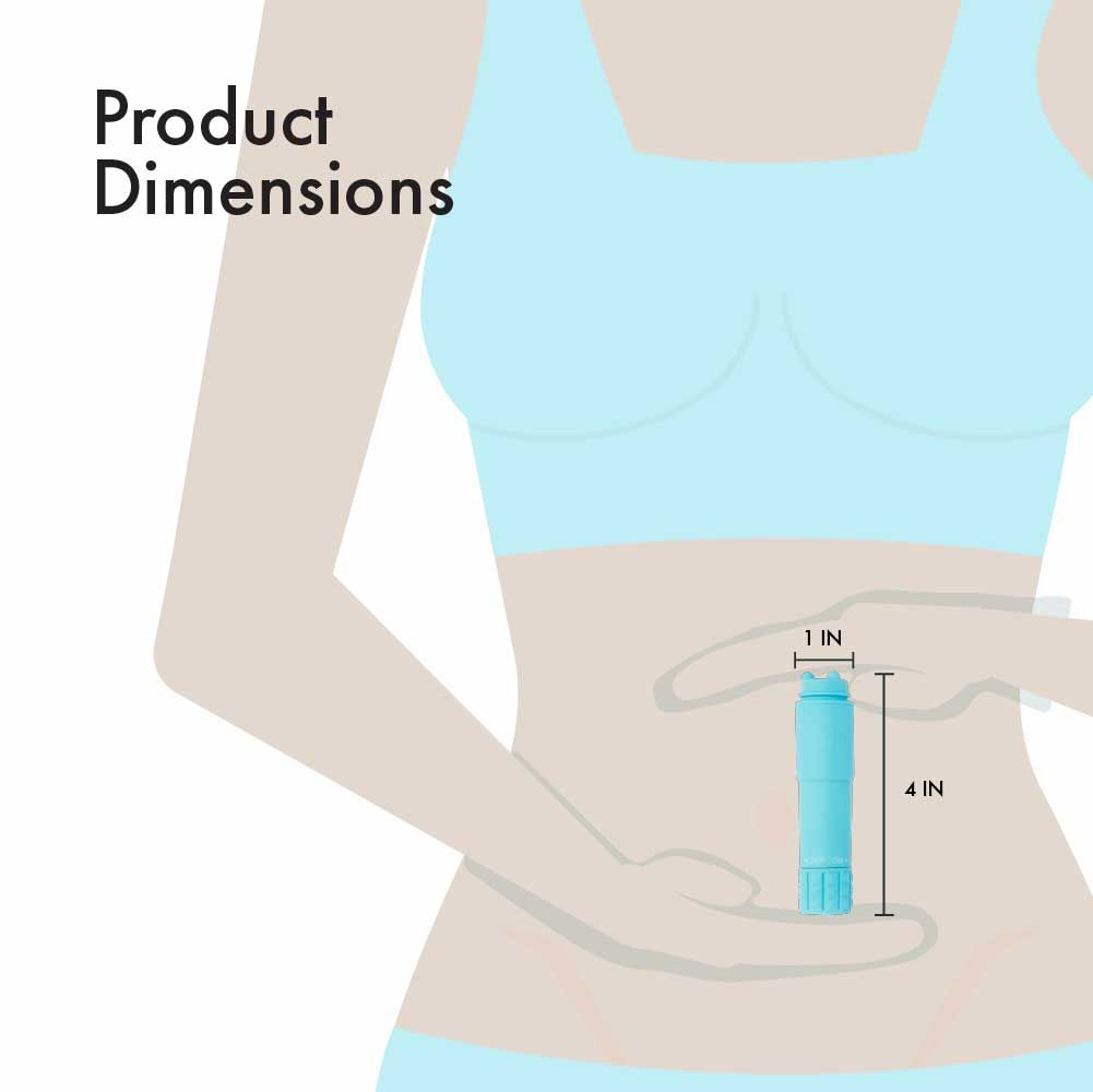 BMS PL Massage Pen in Blue Clitoral Vibrator - Tophatter Daily Deals