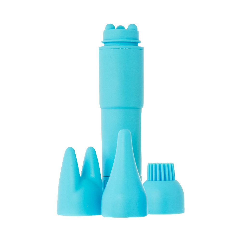 BMS PL Massage Pen in Blue Clitoral Vibrator - Tophatter Daily Deals