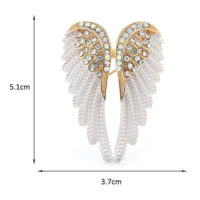 Angel Wings Brooch Corsage Clothing Accessories 0 - Tophatter Daily Deals