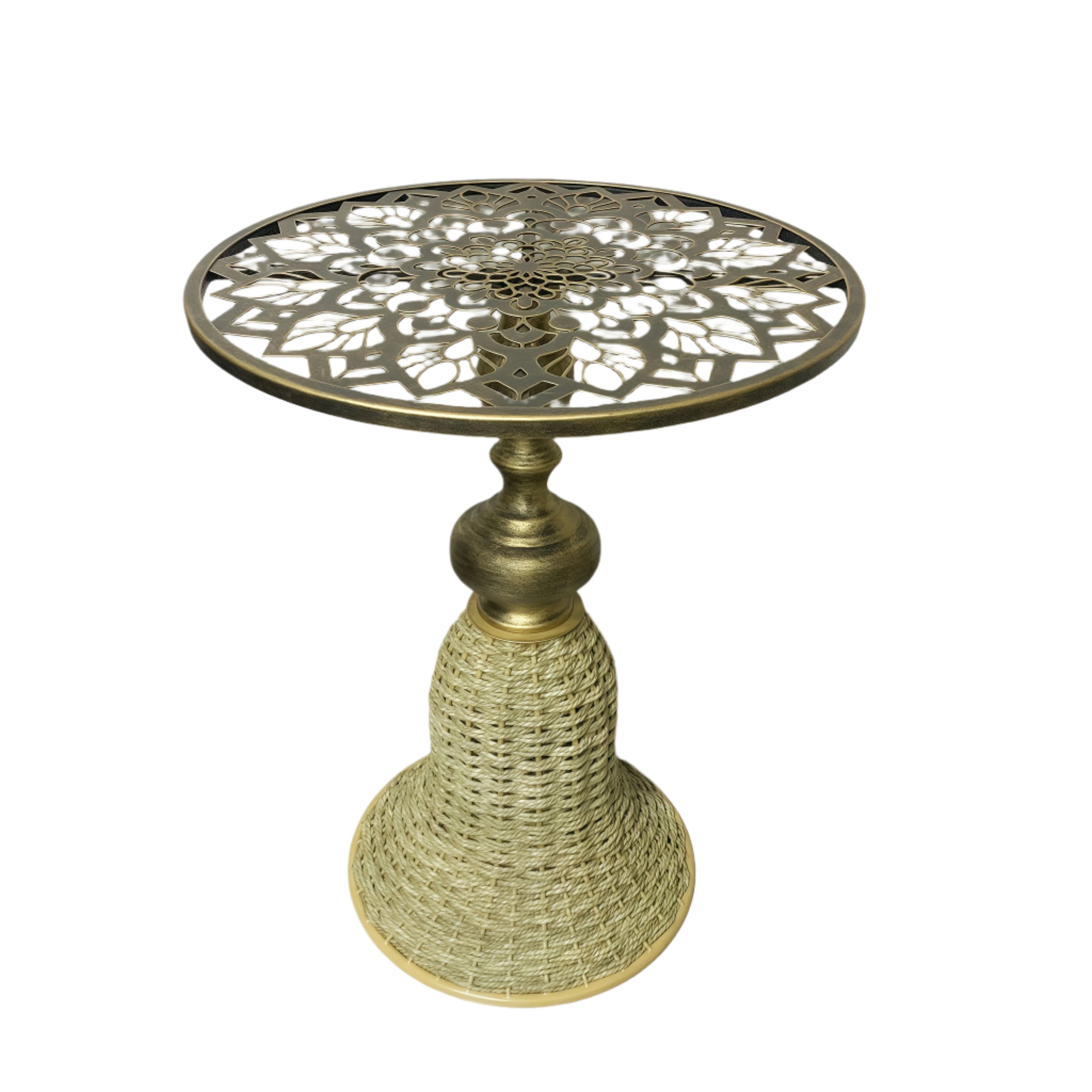 Wrought Iron Coffee Table for Living Spaces End Tables - Tophatter Daily Deals