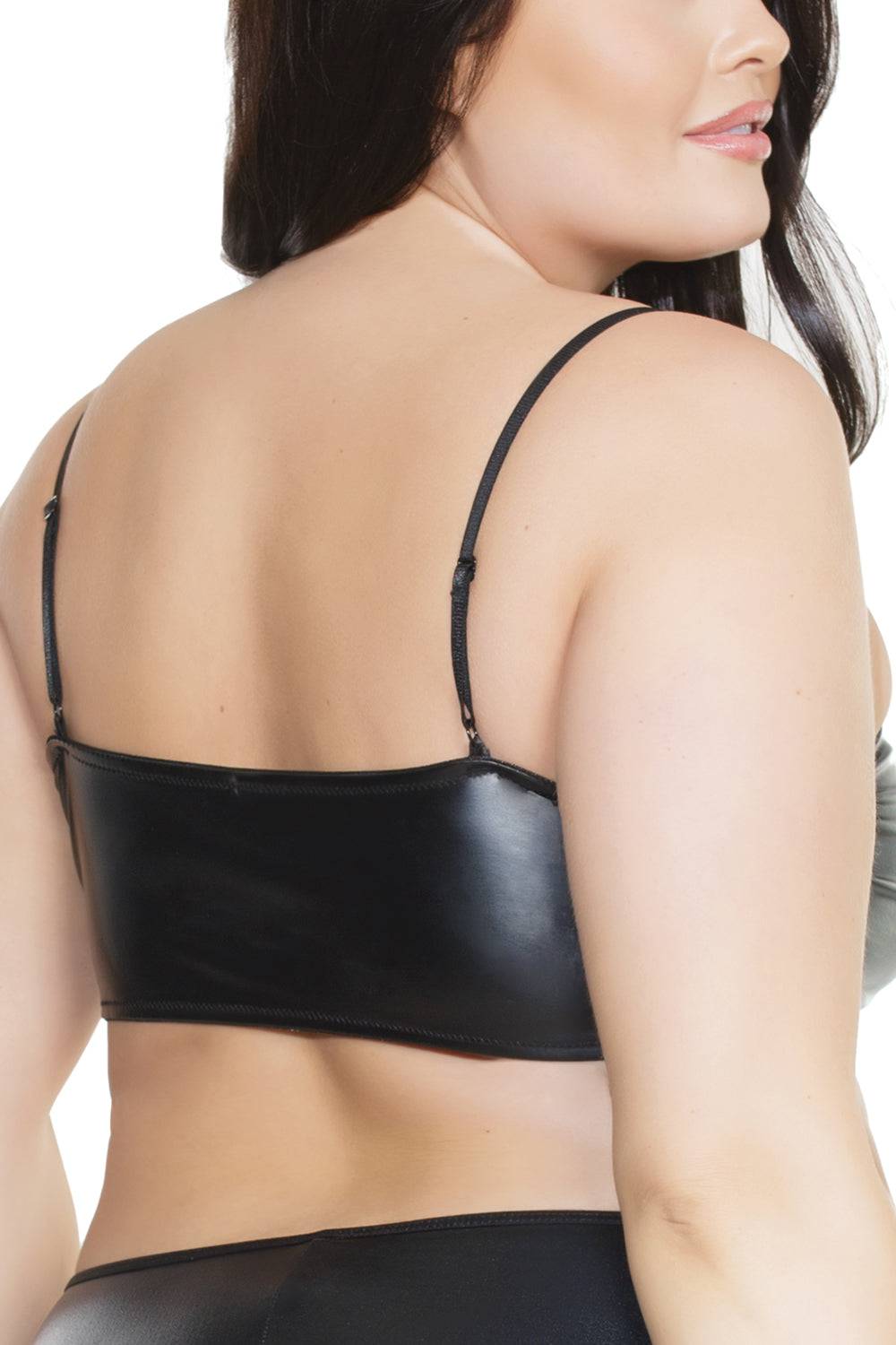 Coquette - 7235X - Wetlook Bralette - OSXL Lingerie - Tophatter Daily Deals