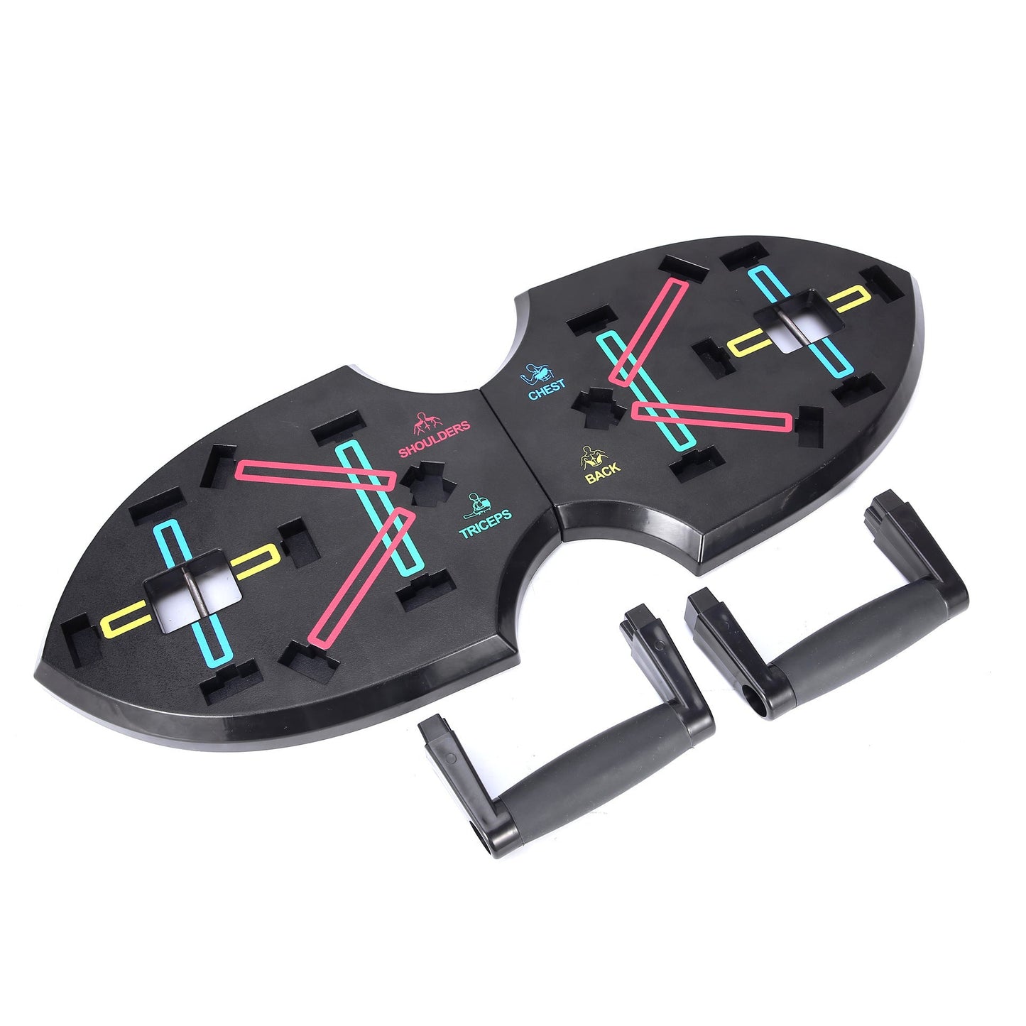 Butterfly Push-up Board Bracket Men And Women Fitness Equipment 0 - Tophatter Daily Deals