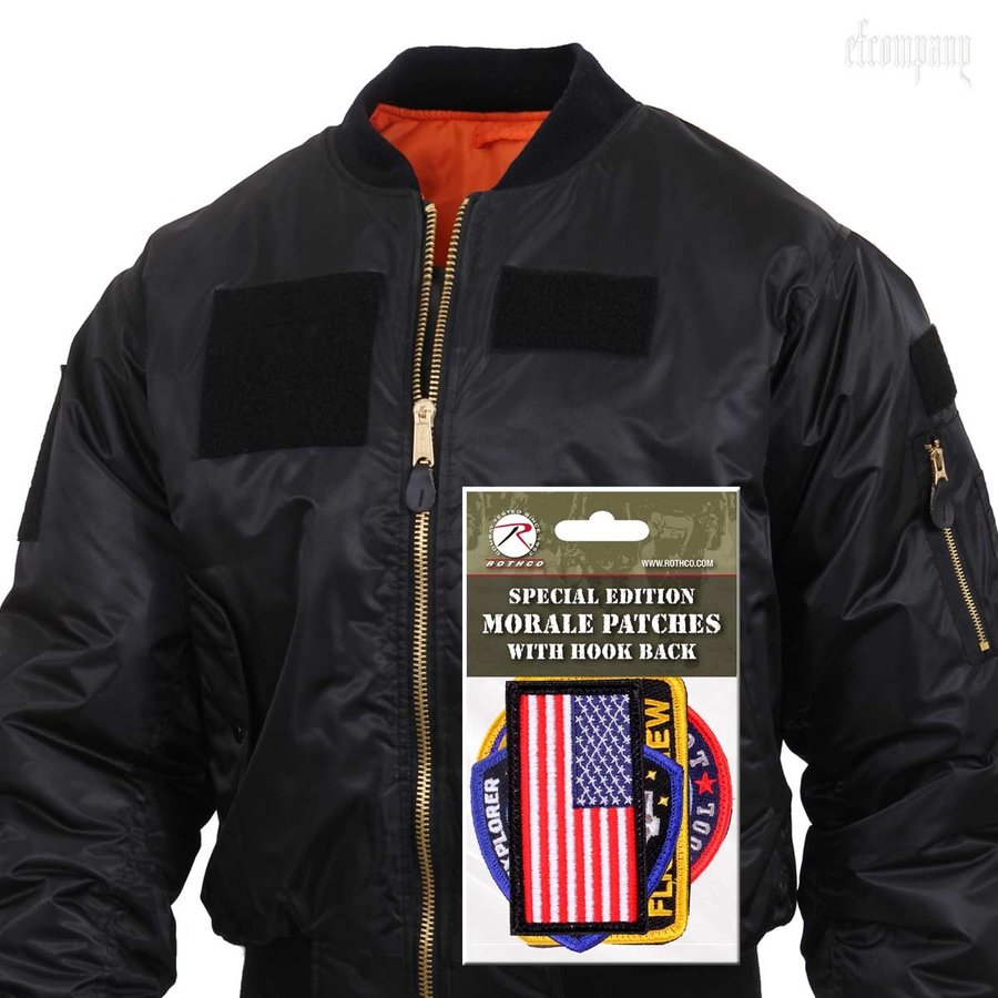 Rothco MA-1 Flight Jacket with Patches - Tophatter Daily Deals