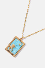 Tarot Card Pendant Copper Necklace Necklaces - Tophatter Daily Deals