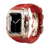 Alloy Modified Watch Protective Case Red Rose gold 0 - Tophatter Daily Deals