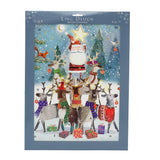 Santa's Helpers Christmas Advent Calendar | Reindeer Advent Calendar - 41cm Advent Calendar - Tophatter Daily Deals