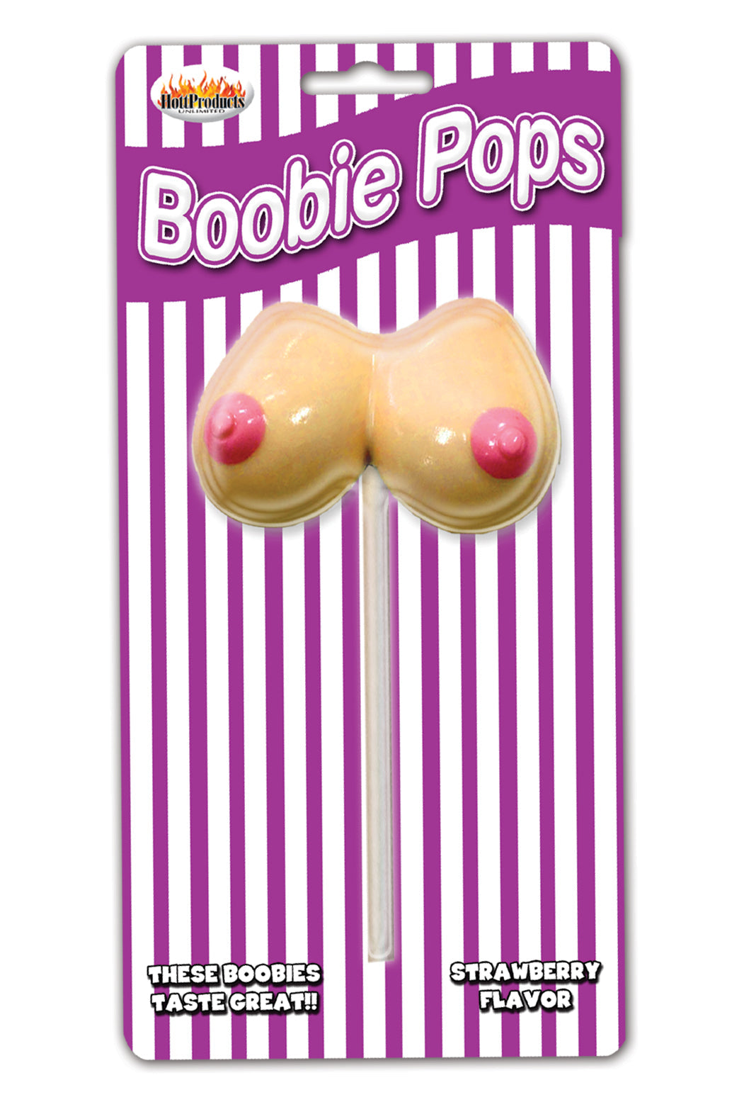 Boobie Pops Candy Strawberry – Novelty Boobie-Shaped Candy > Novelties > Candy & Edible Items - Tophatter Daily Deals