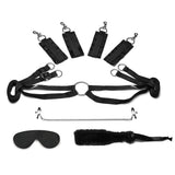 Lux Fetish Fuzzy Lovers 4PC Bedspreaders Set > Sex Toys > Sex Kits - Tophatter Daily Deals