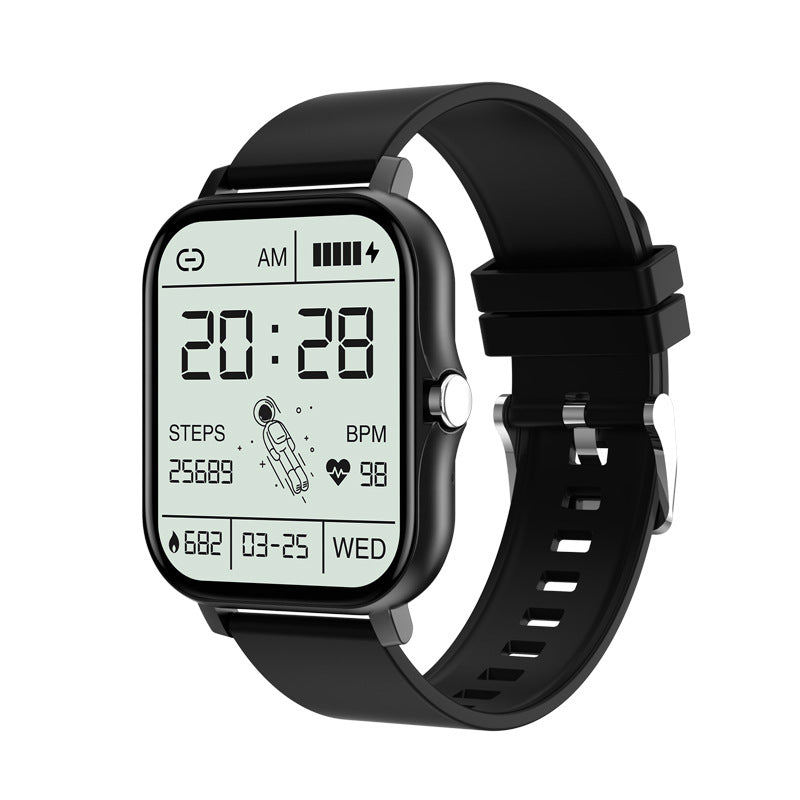 Blood Pressure Heart Rate Sleep Monitoring Sports Bracelet Black 0 - Tophatter Daily Deals