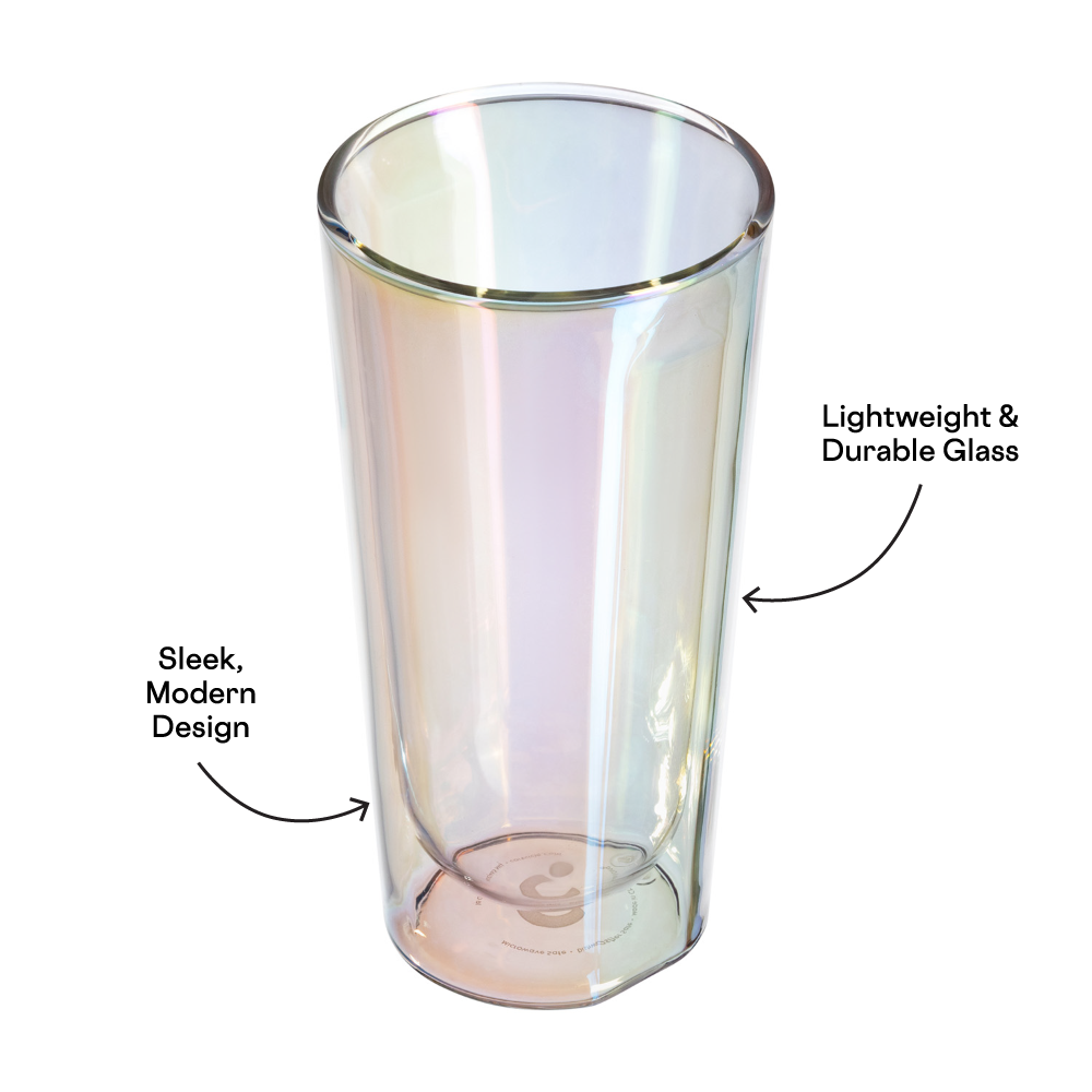 Prism Pint Glass Set (2) by CORKCICLE. Barware - Tophatter Daily Deals