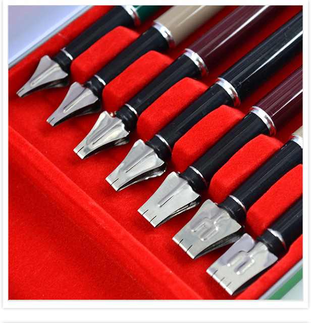 7Pcs/Box Caligraphy Parallel Pen Set 0 - Tophatter Daily Deals