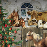 Large Christmas Advent Calendar Christmas At The Farm | Animal Advent Calendar Traditional Advent Calendar | Picture Advent Calendar Paper Advent Calendar Advent Calendar - Tophatter Daily Deals