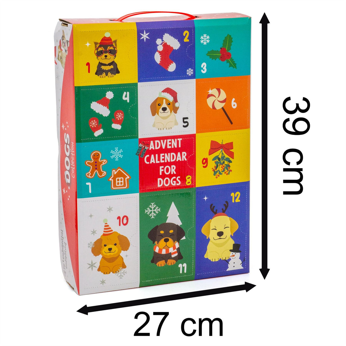 Dog Christmas Advent Calendar | Dog Toy Advent Calendar For Small & Medium Dogs Advent Calendar - Tophatter Daily Deals
