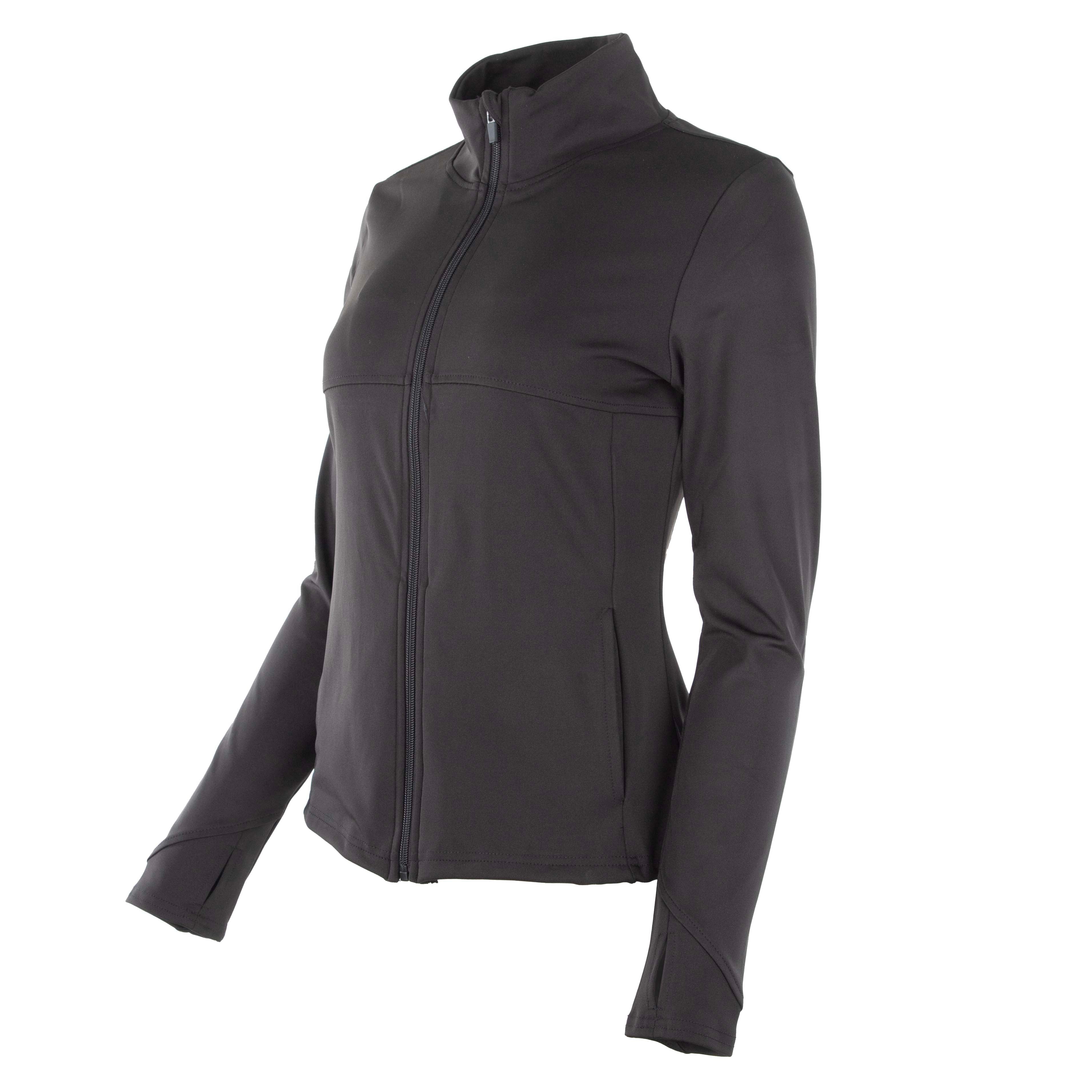 Body Glove Women's Full Zip Jacket Black Jackets - Tophatter Daily Deals