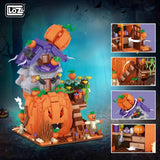 Spooky Pumpkin House Mini Building Brick Toy Baby & Kids > Baby & Kid's Toys > Building Toys - Tophatter Daily Deals