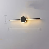 Bathroom Lamp Simple Modern Nordic Mirror Cabinet Dedicated A large black 0 - Tophatter Daily Deals