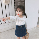Bud waist denim skirt 0 - Tophatter Daily Deals