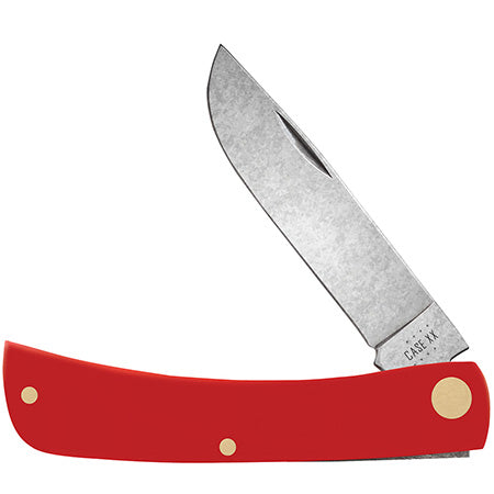 Case Sod Buster Jr. - Smooth Red Synthetic - American Workman - 73932 - Tophatter Daily Deals