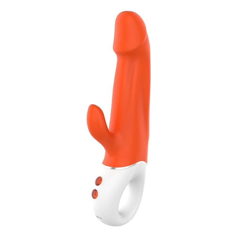 Wave Rabbit Orange Pleasure Device 227mm x 78mm > Vibrators > Ladies > Rabbit - Tophatter Daily Deals