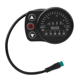 Bicycle Modified Lithium Battery Power With Quantum KT-LED900S Meter Black 0 - Tophatter Daily Deals