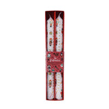 Set of 2 The Nutcracker Advent Dinner Candles | Christmas Advent Candles - 25cm Advent Candle - Tophatter Daily Deals