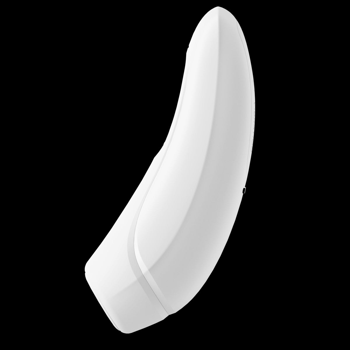 Satisfyer Curvy1+ White Clitoral Stimulator > Sex Toys For Ladies > Air Pulsation - Tophatter Daily Deals