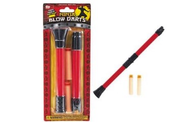 NINJA BLOW DARTS - Tophatter Daily Deals
