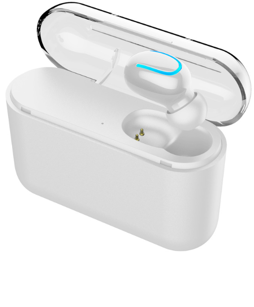 Bluetooth 5.0 Earphones TWS Wireless Headphones Blutooth Earphone Handsfree Headphone Single ear white 0 - Tophatter Daily Deals