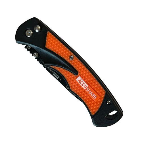 ACCUSHARP RAZOR KNIFE + 2 REPLACEMENT BLADES - Tophatter's Army Deals KNIVES - Tophatter Daily Deals
