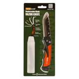ACCUSHARP RAZOR KNIFE + 2 REPLACEMENT BLADES - Tophatter's Army Deals KNIVES - Tophatter Daily Deals