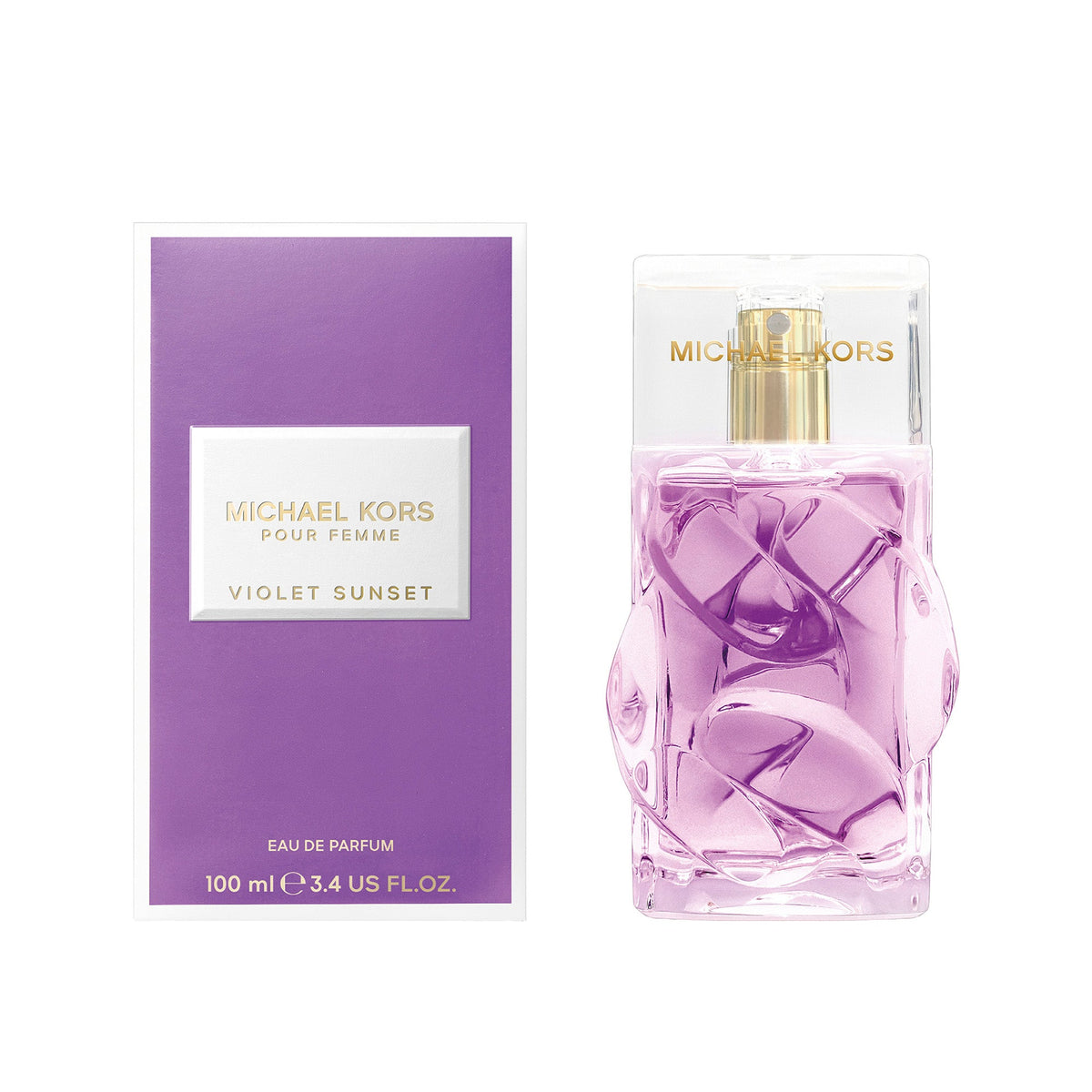 Michael Kors Violet Sunset Pour Femme Eau De Parfum 100ml Spray - Tophatter Daily Deals