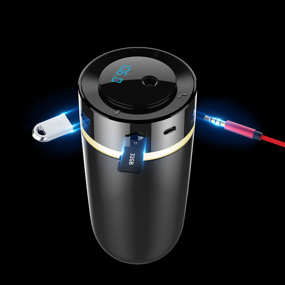 Air purification with humidifier in Bluetooth music car 0 - Tophatter Daily Deals