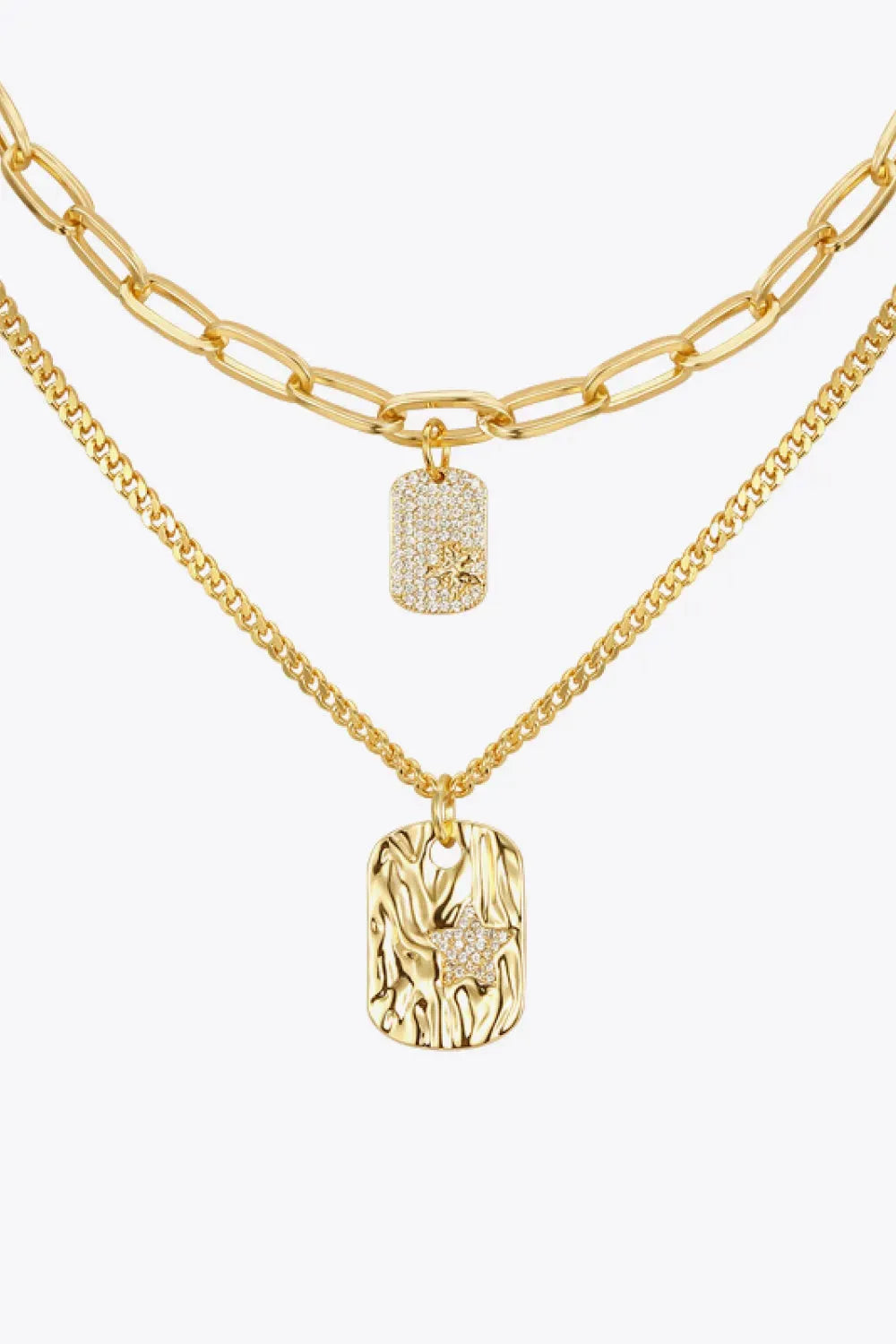 Never Out Of Reach 18K Gold-Plated Pendant Necklace Gold One Size Necklaces - Tophatter Daily Deals