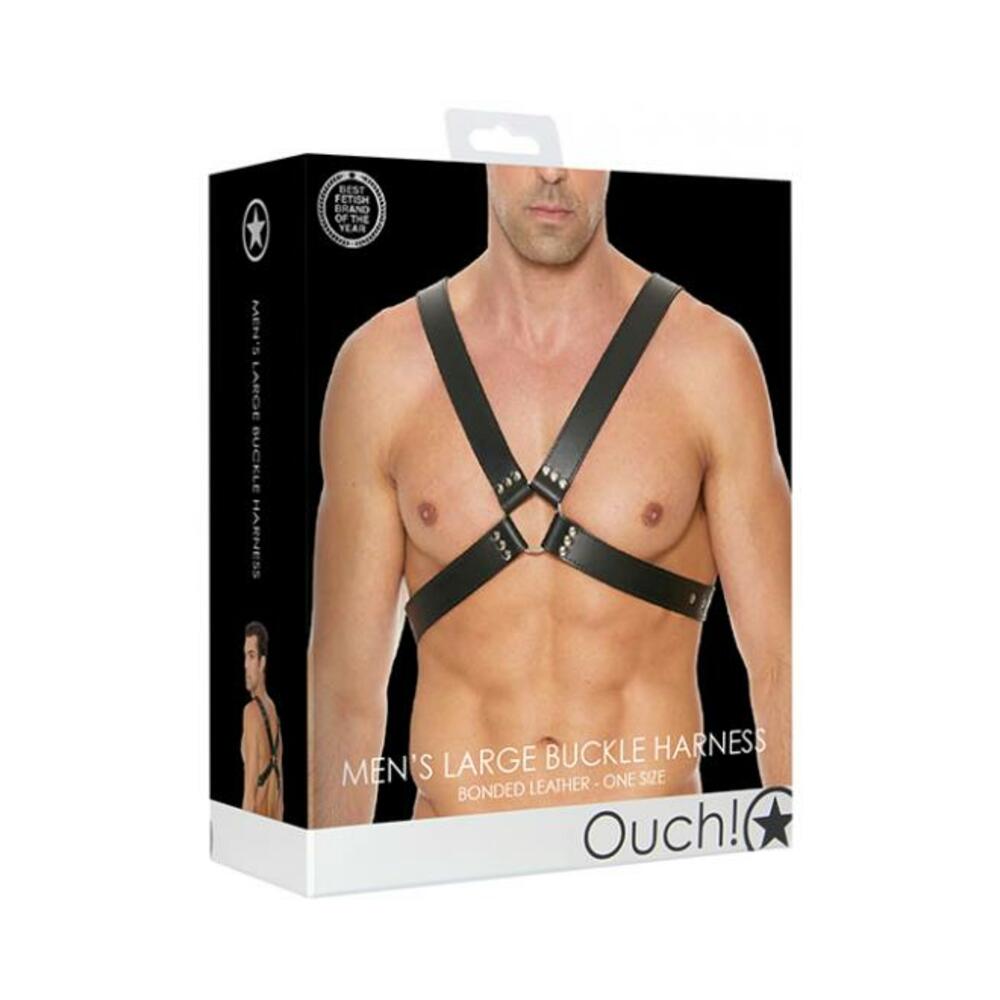 Ouch Harness Men Buckle Plain OS - Tophatter Daily Deals