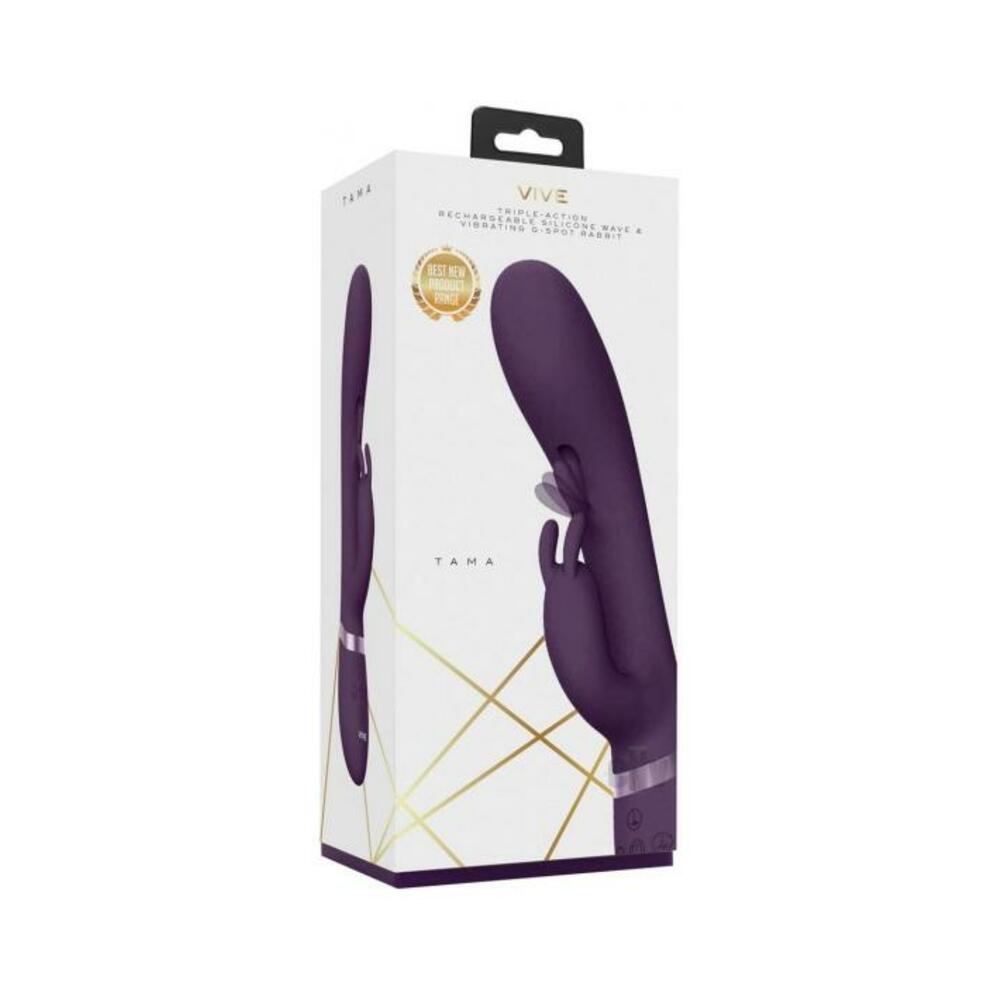 Vive Tama Wave Rabbit Purple - Tophatter Daily Deals