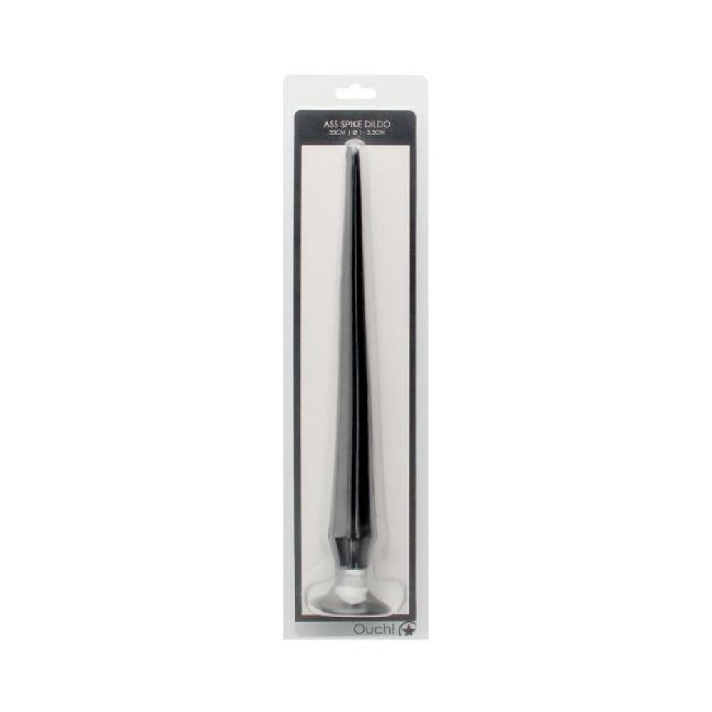 Ouch! Ass Spike Dildo 13 In. Black - Tophatter Daily Deals