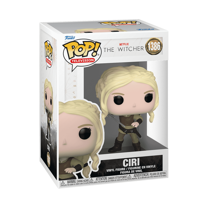 The Witcher – Ciri Training Pop! Vinyl Figure Pop! Vinyl Figure - Tophatter Daily Deals