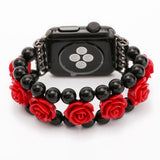 Black Onyx Jewelry Smart Watch Band 0 - Tophatter Daily Deals