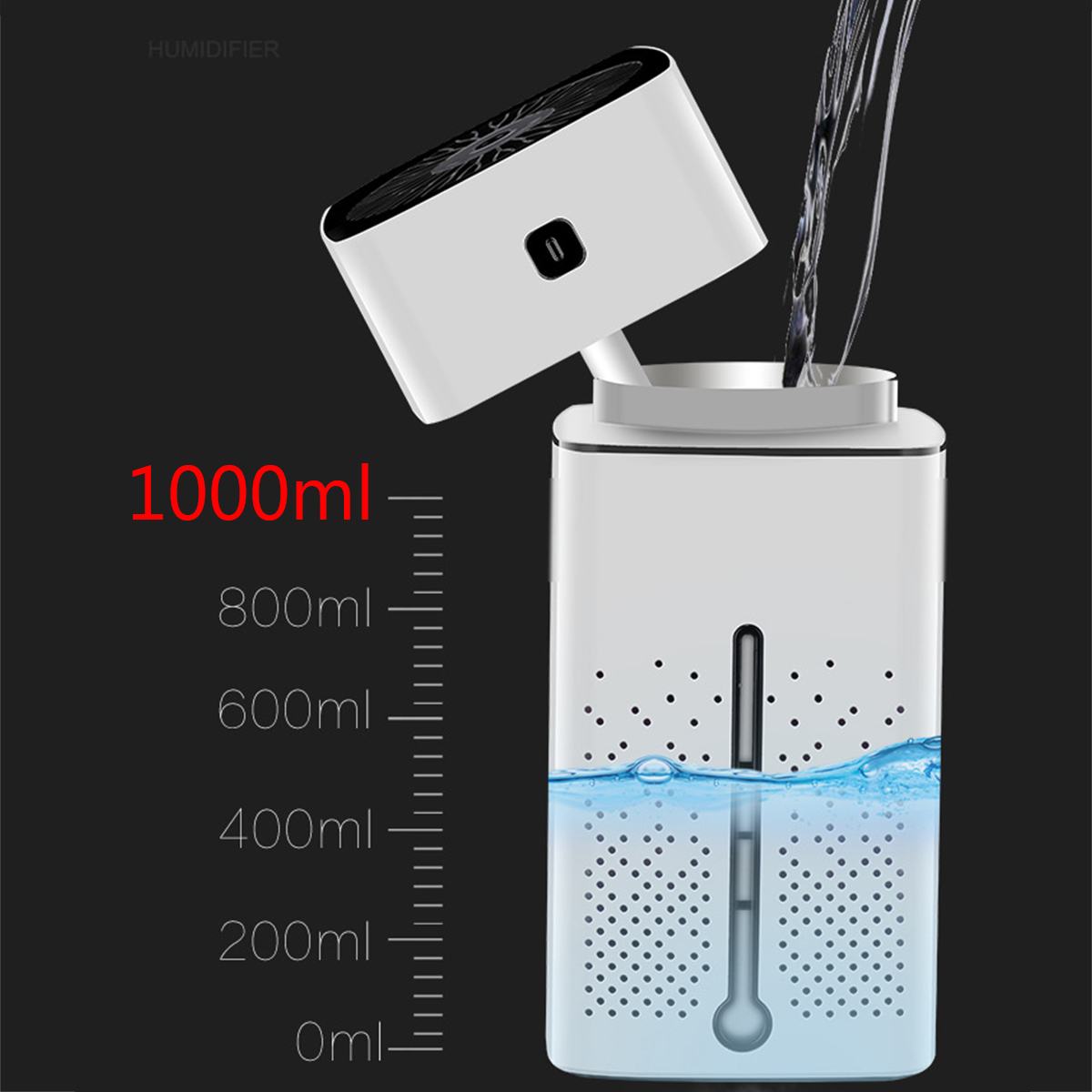 Air Purifier Humidifier White 0 - Tophatter Daily Deals