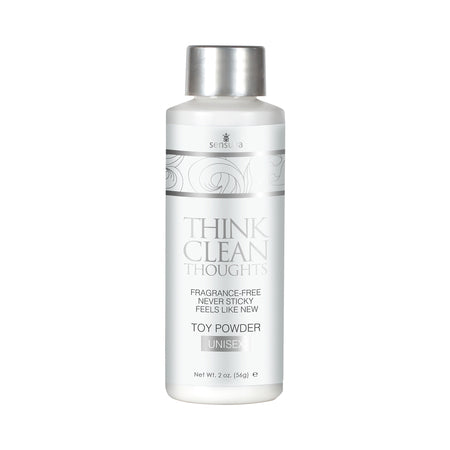 Sensuva Think Clean Thoughts Toy Powder 2 oz. - Tophatter Daily Deals