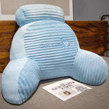 Bedside Cushion Soft Bag Whale Striped Flannel 0 - Tophatter Daily Deals