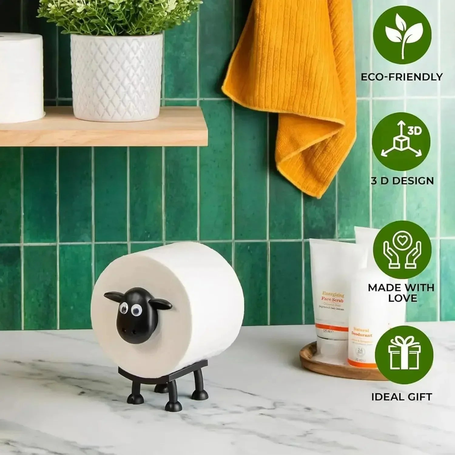 Sheep Roll™️ (3 pieces) - Tophatter Daily Deals