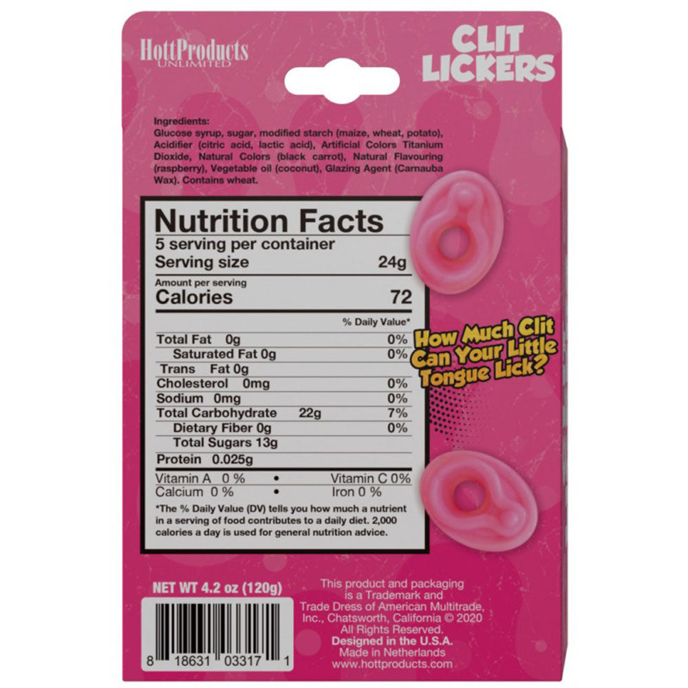Clit Lickers Strawberry Flavored Clit Shaped Gummies – Party Candy Favor Gummies > Novelties > Candy & Edible Items - Tophatter Daily Deals