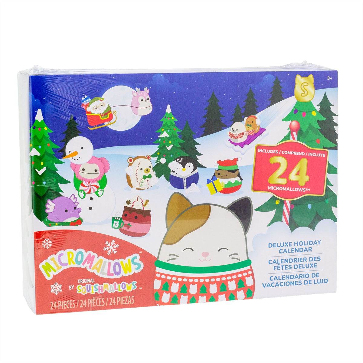 Squishmallows Micromallows Christmas Advent Calendar | Toy Christmas Calendar Advent Calendar - Tophatter Daily Deals