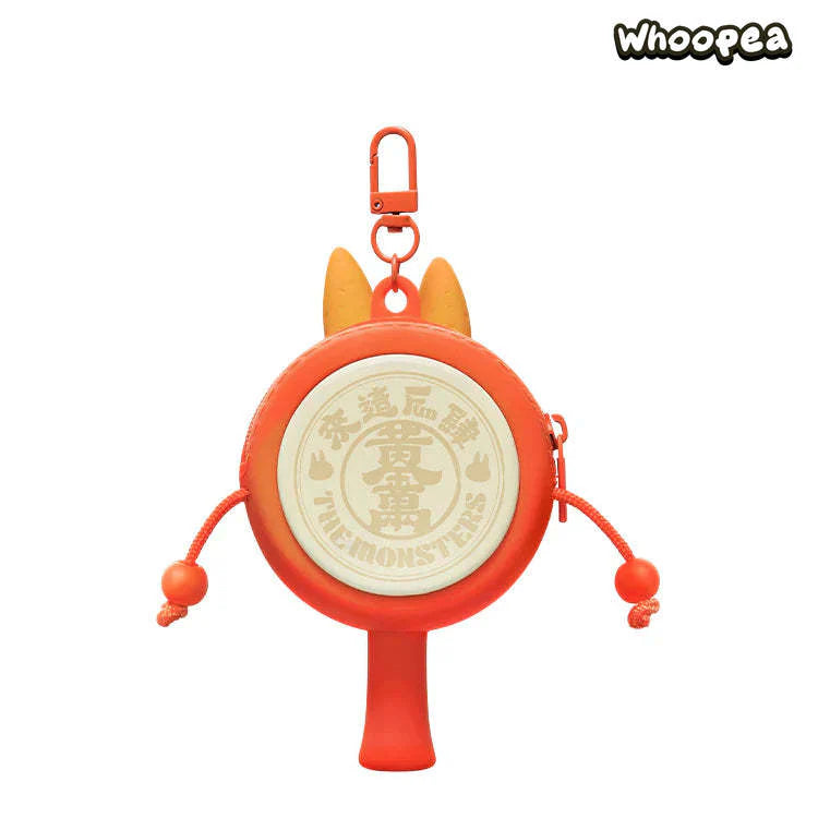 THE MONSTERS Let's Have Fun Together Series-Rattle-drum Earphone Case Toys - Tophatter Daily Deals