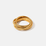 Triple Intertwined Snake Stretch Bracelet Bracelets - Tophatter Daily Deals